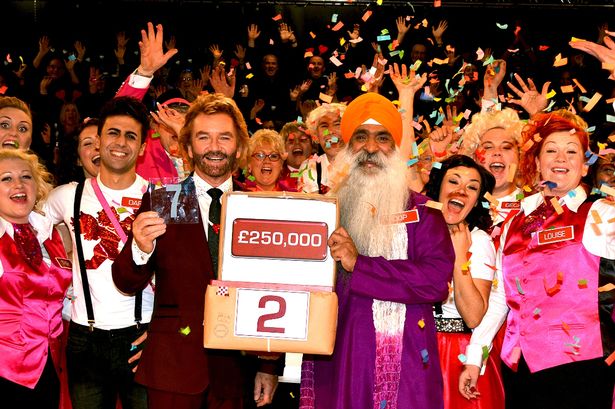 Photo of Roop Singh becames only the second contestant to take home £250,000.