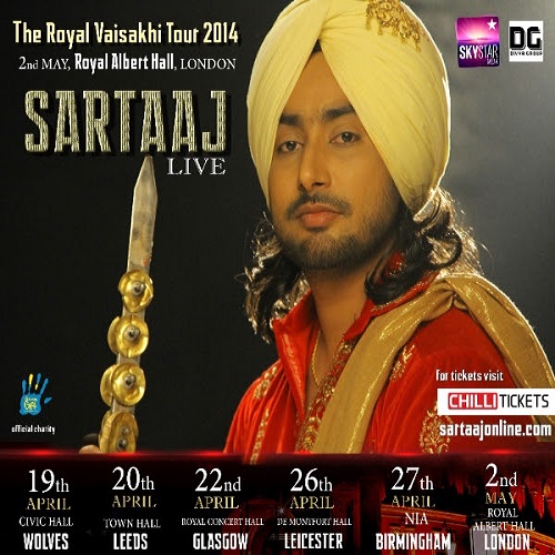 Photo of Satinder Sartaaj Live – The Royal UK Vaisakhi Tour 2014 (Buy Tickets)