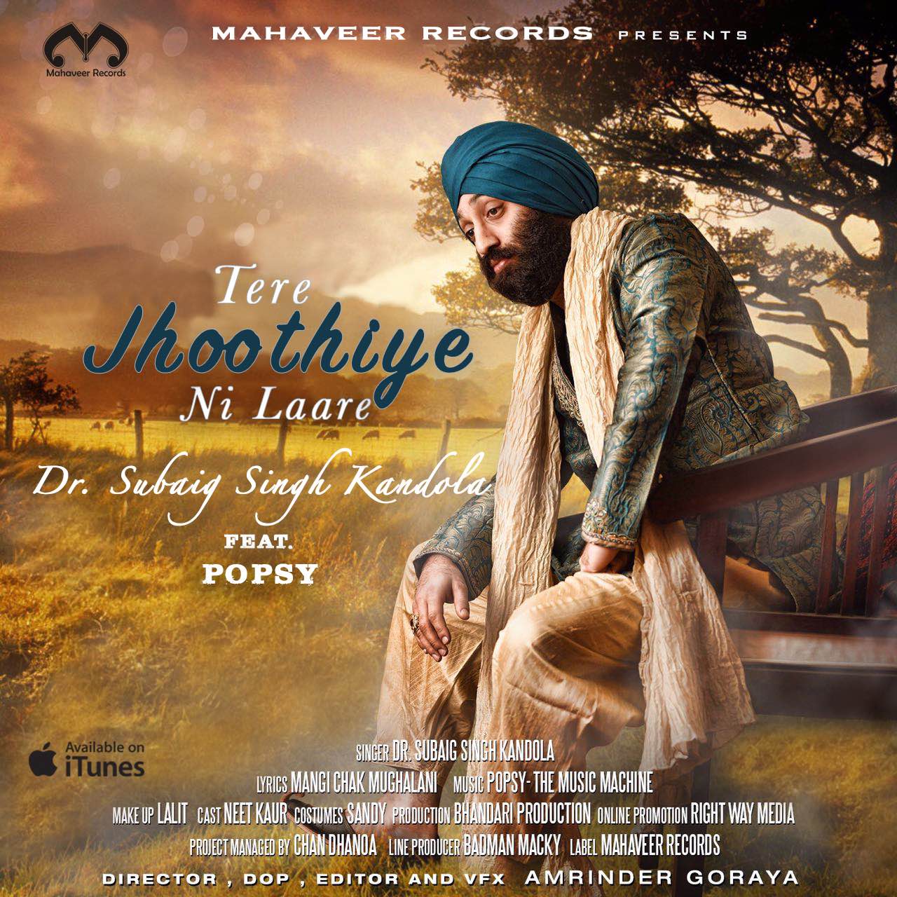 Photo of Subaig Singh Ft Popsy Nandha – Tere Jhoothiye Ni Laare (Out Now)