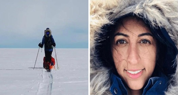 Photo of British Sikh Army officer makes history with solo climb to South Pole